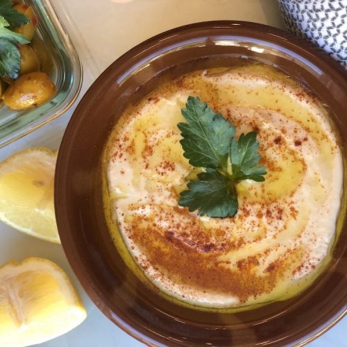 Smooth and creamy Hummus